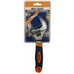 REVERSIBLE WIDE JAW ADJUSTABLE WRENCH - 8"