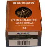 PERFORMANCE WOOD SCREWS - 4 X 40mm - 200 SCREWS