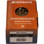PERFORMANCE WOOD SCREWS - 4 X 60mm - 200 SCREWS