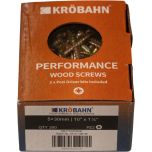 PERFORMANCE WOOD SCREWS - 5 X 30mm - 200 SCREWS