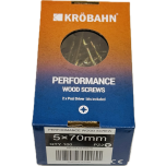 PERFORMANCE WOOD SCREWS - 5 x 70mm - 100 SCREWS