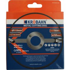 FLAT METAL CUTTING DISC - 4.5"