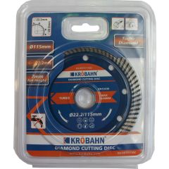 TURBO DIAMOND CUTTING DISC
