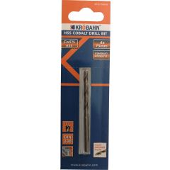 HSS COBALT DRILL BIT - 4mm x 75mm