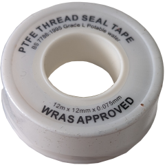WATER PTFE TAPE - 12m x 12mm