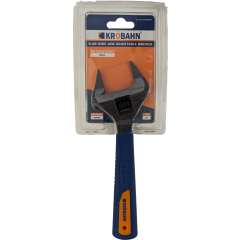 SLIM WIDE JAW ADJUSTABLE WRENCH - 8"