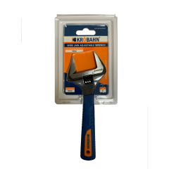 WIDE JAW ADJUSTABLE WRENCH - 6"