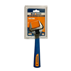 WIDE JAW ADJUSTABLE WRENCH - 8"